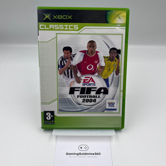 FIFA Football 2004 XBOX Classic Italiano Completo PAL in OTTIME CONDIZIONI