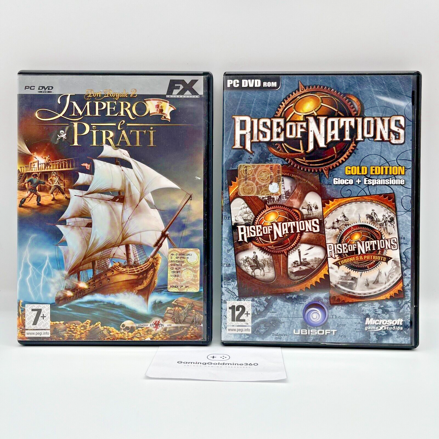 Port Royale 2: Impero e Pirati + Rise of Nations - PC DVD-Rom