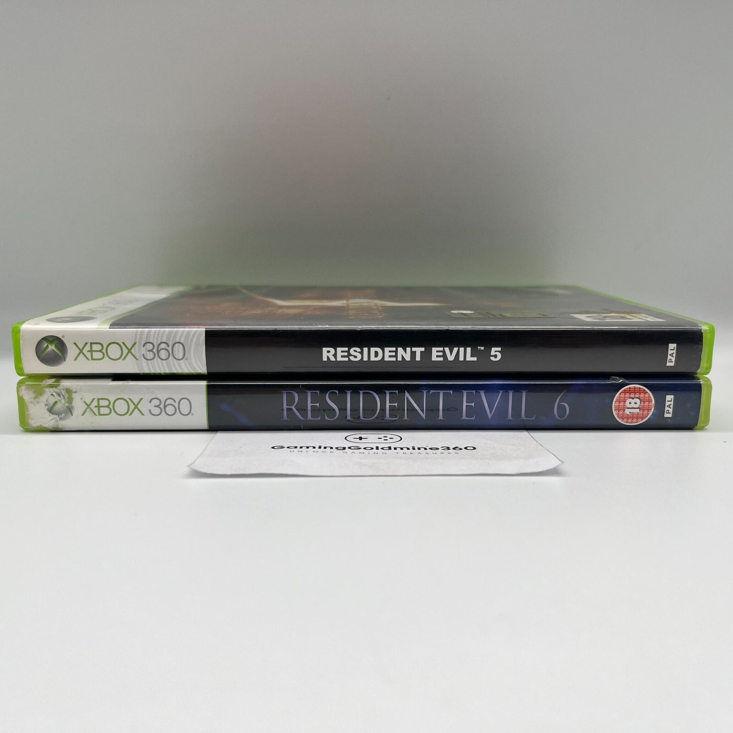 Resident Evil 5 + 6 Xbox 360 Completi con Manuale PAL Capcom Microsoft OTTIMI