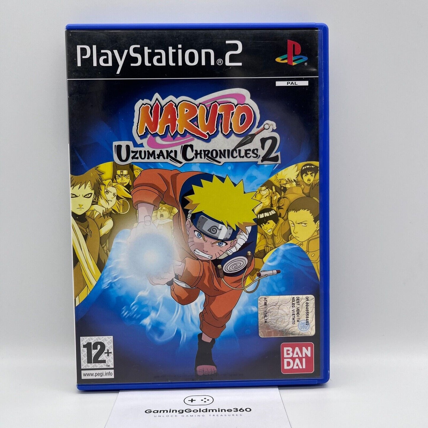 NARUTO Ultimate Ninja + Uzumaki Chronicles 1 & 2 - PlayStation 2