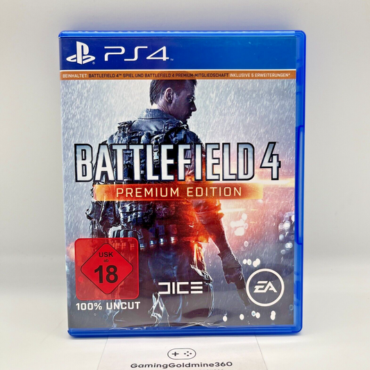 Battlefield 4 Premium Edition PS4 Completo Manuale Sony PlayStation 4 Multilingu