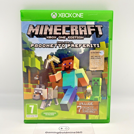 MINECRAFT - Xbox One (Edition Include il Pacchetto Preferiti)