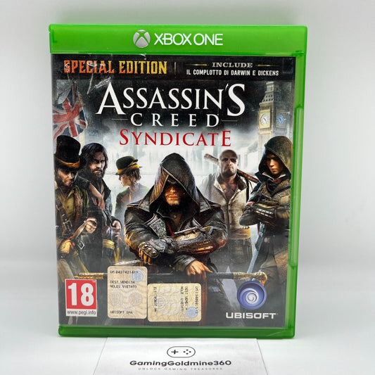 Assassin's Creed Syndicate SPECIAL EDITION Xbox One Italiano Completo Ubisoft