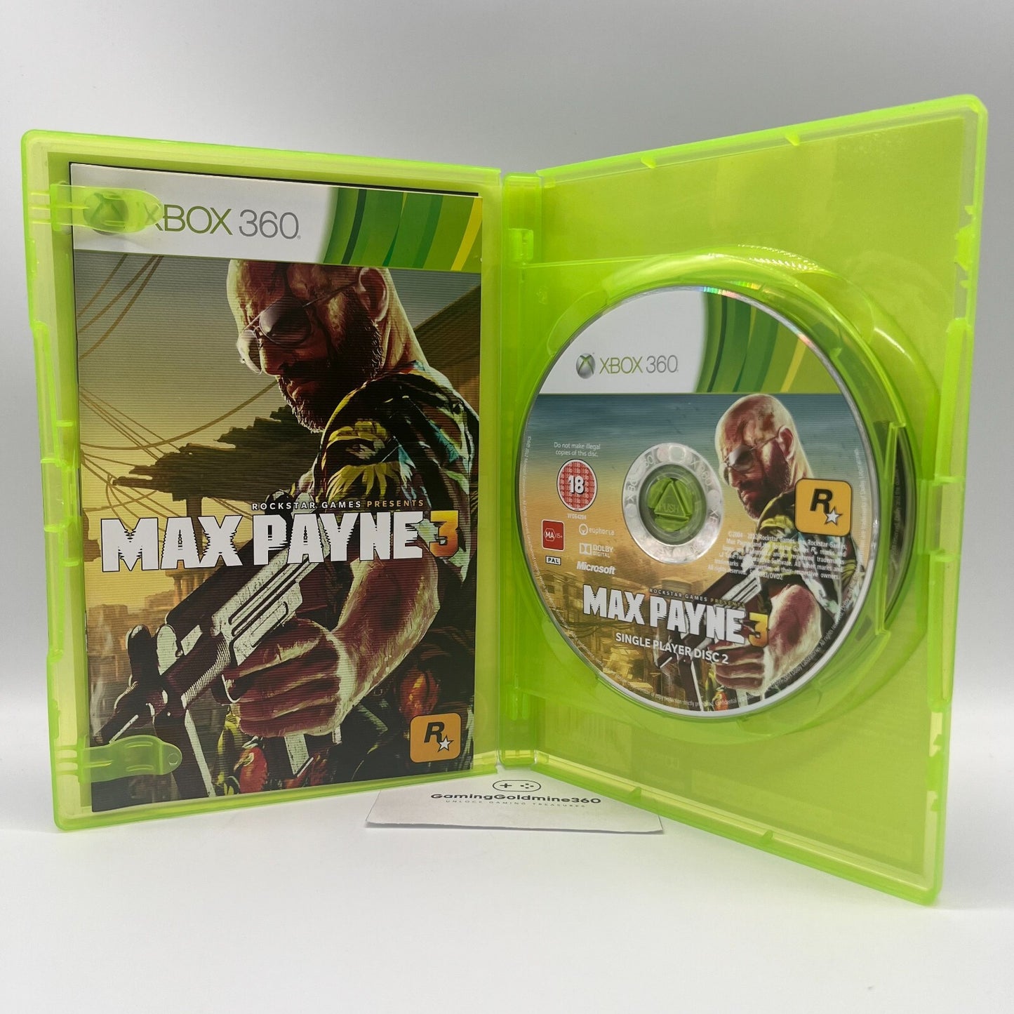 Max Payne 3 Xbox 360 Completo con Manuale PAL Multilingua Rockstar Microsoft