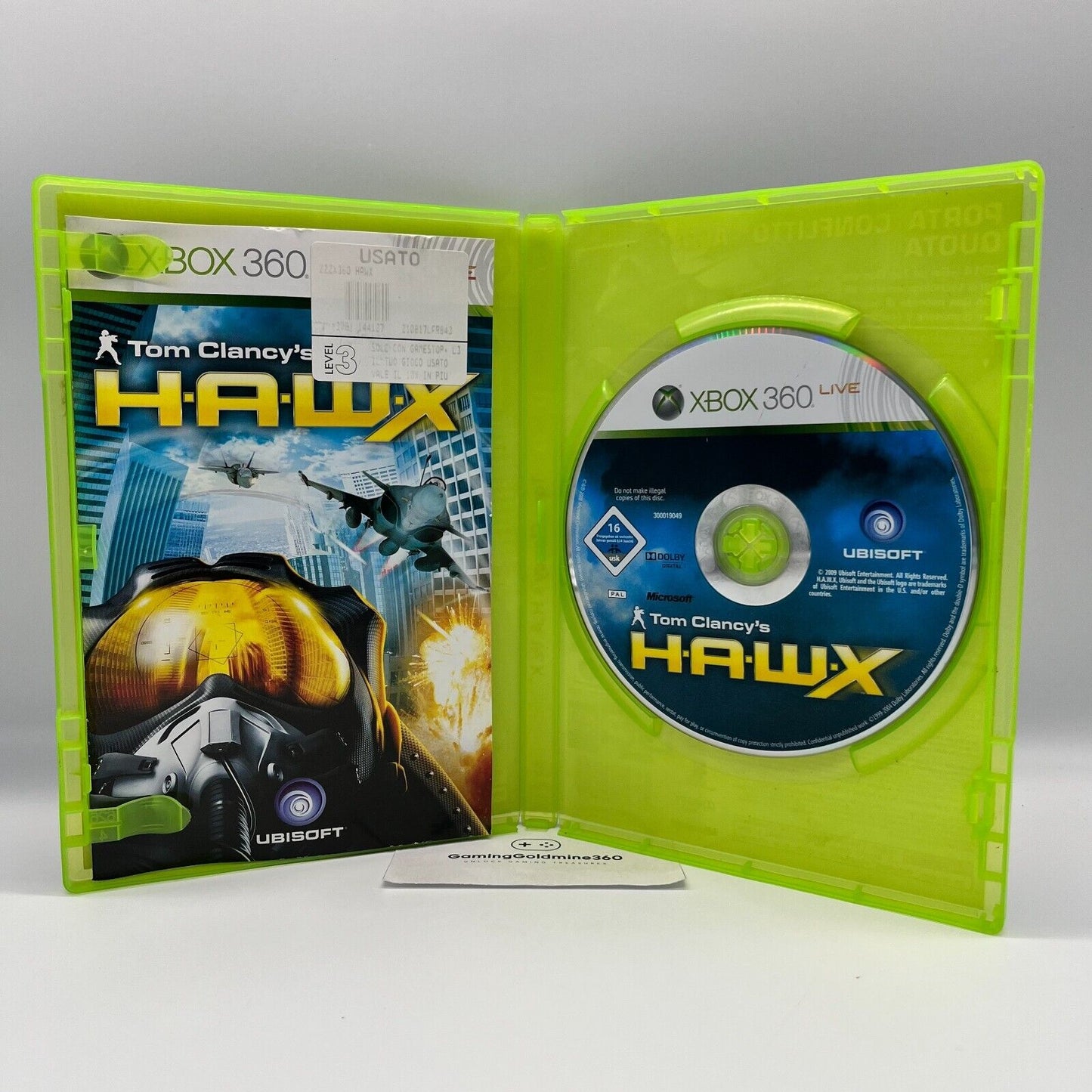 Tom Clancy's HAWX Xbox 360 Italiano Completo con Manuale PAL Ubisoft Microsoft