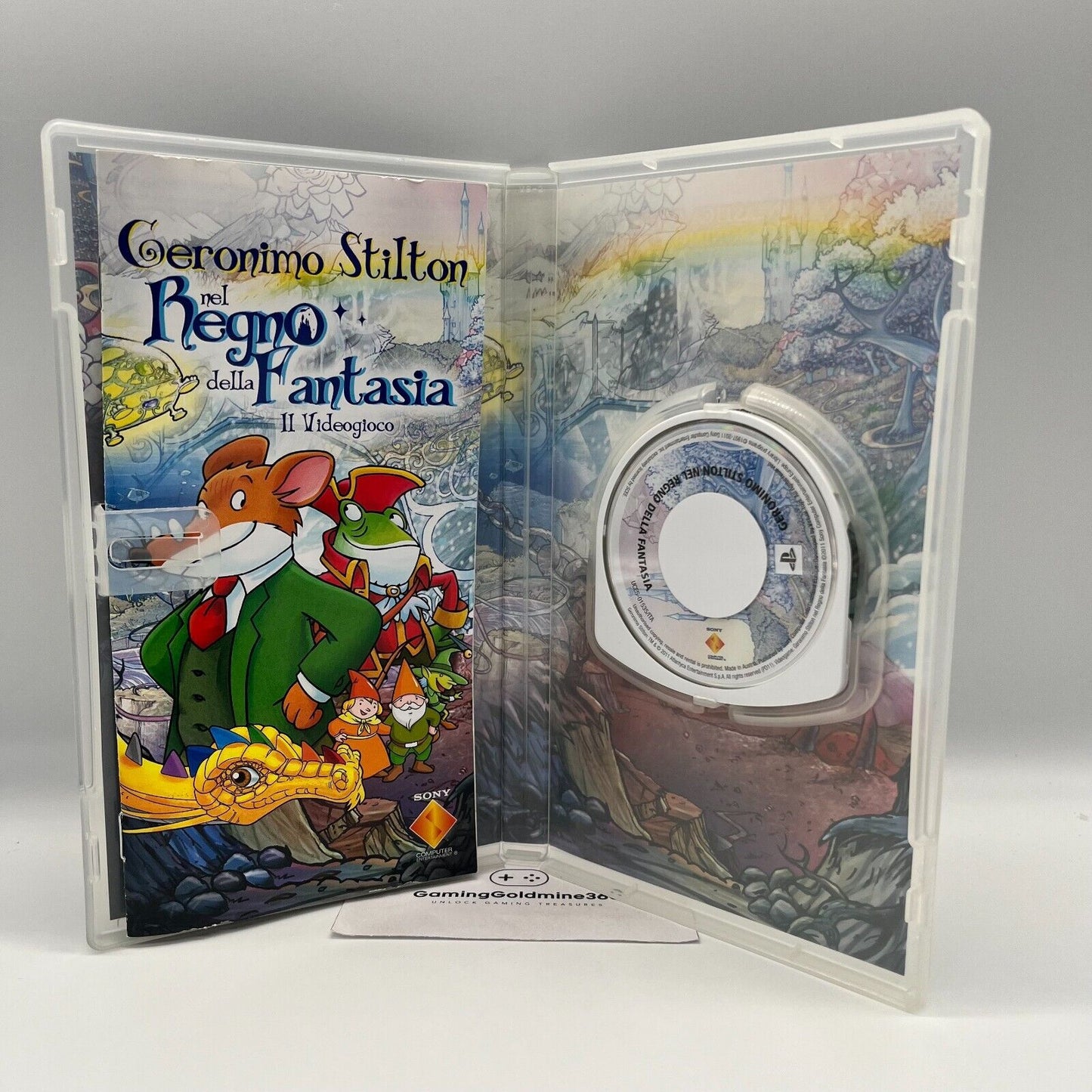 GERONIMO STILTON nel Regno della Fantasia il Videogioco PSP Completo PlayStation