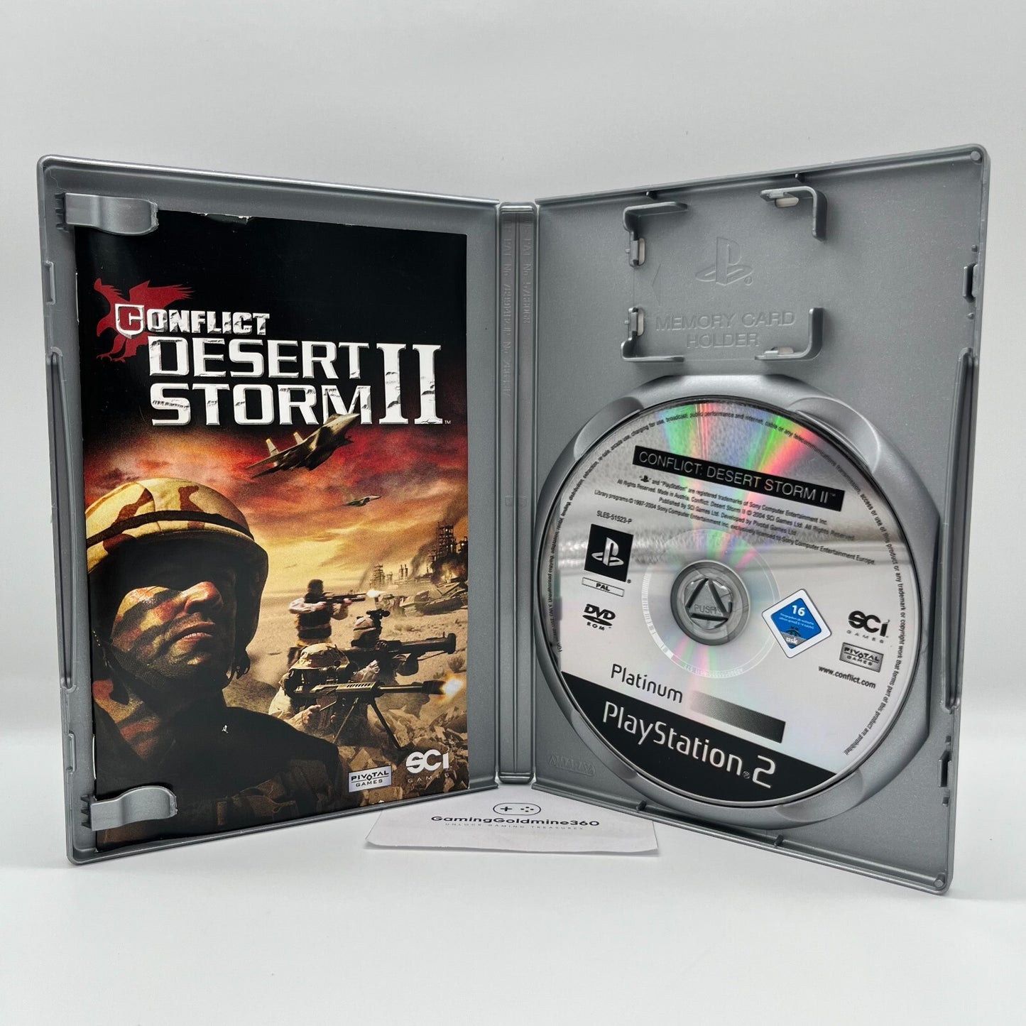 Conflict Desert Storm II PS2 Italiano Completo con Manuale Sony PlayStation 2