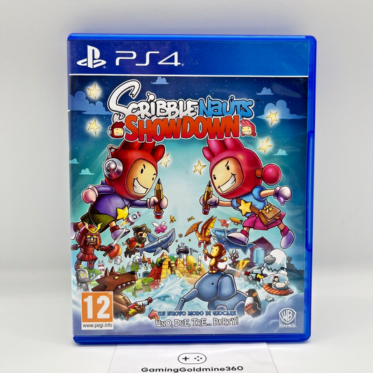 ScribbleNauts Showdown PS4 Italiano Warner Bros Sony PlayStation 4 Ottime Condiz