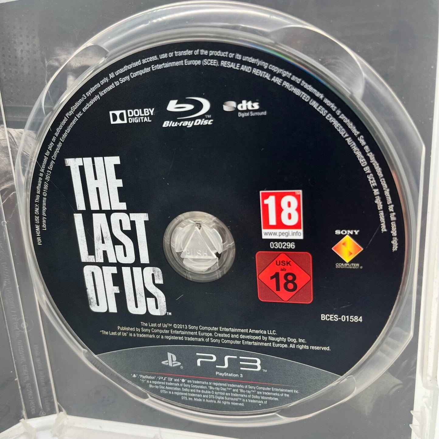 The Last of Us -  PlayStation 3 (senza manuale)