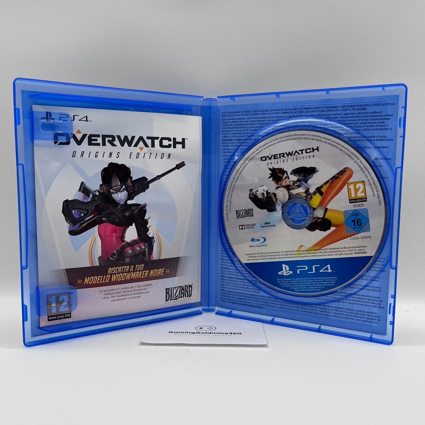 OVERWATCH Origins Edition PS4 Italiano Completo Blizzard Sony PlayStation 4