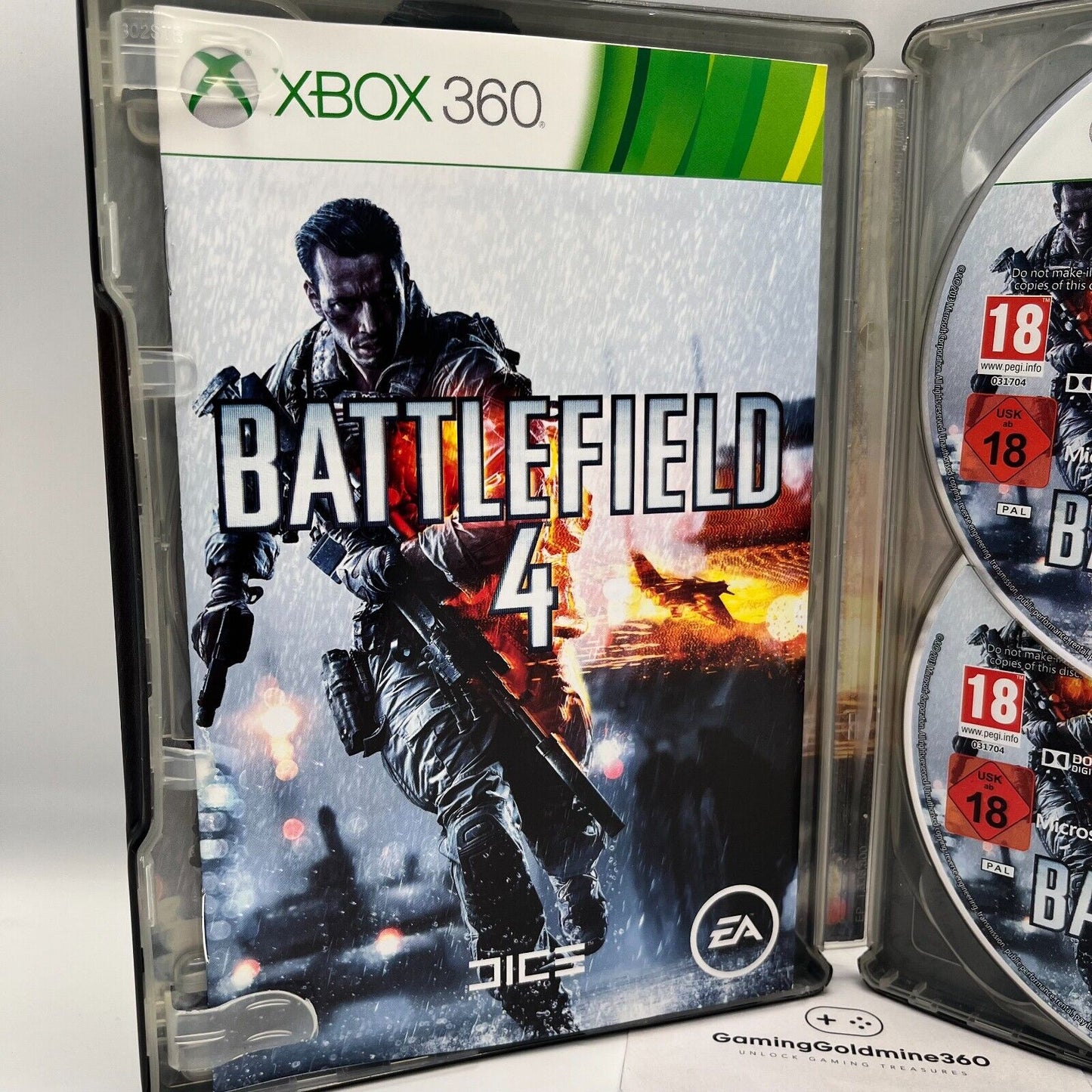 Battlefield 4 Edizione Limitata Steelbook Xbox 360 Italiano Completo PAL Ottimo