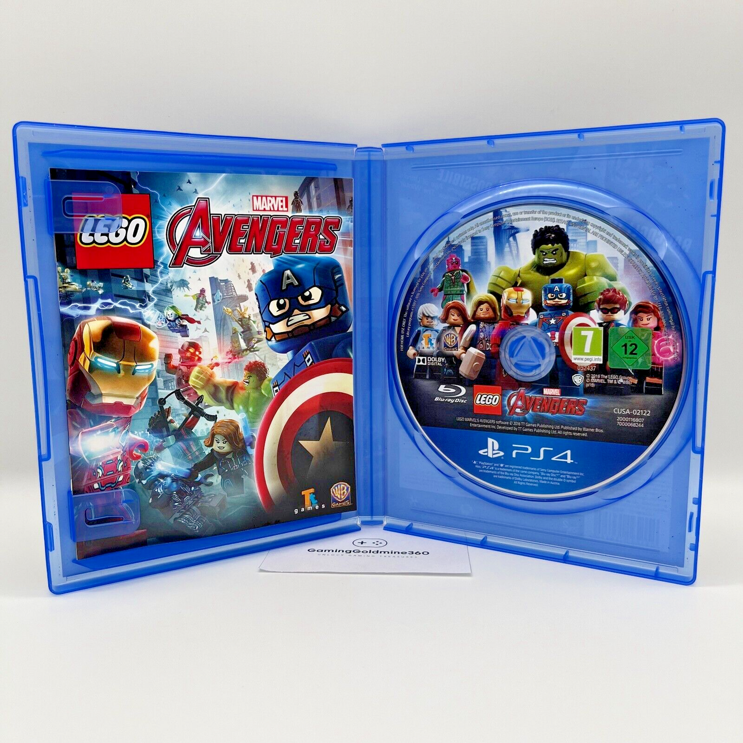 Lego Marvel Avengers PS4 Italiano Completo WarnerBros Sony PlayStation 4 NUOVO