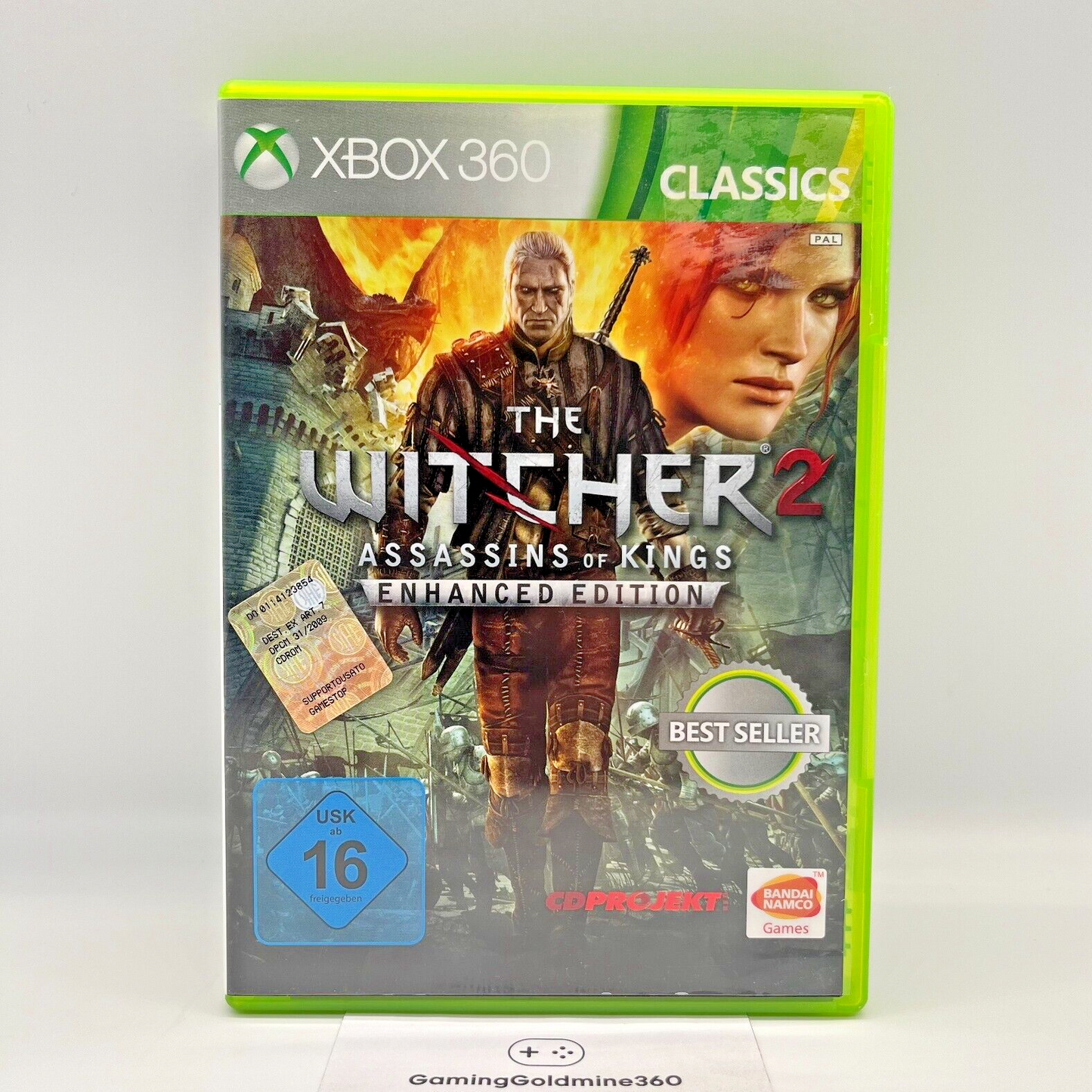 The Witcher 2 Assassin's of King Enhanced Edition - XBOX 360