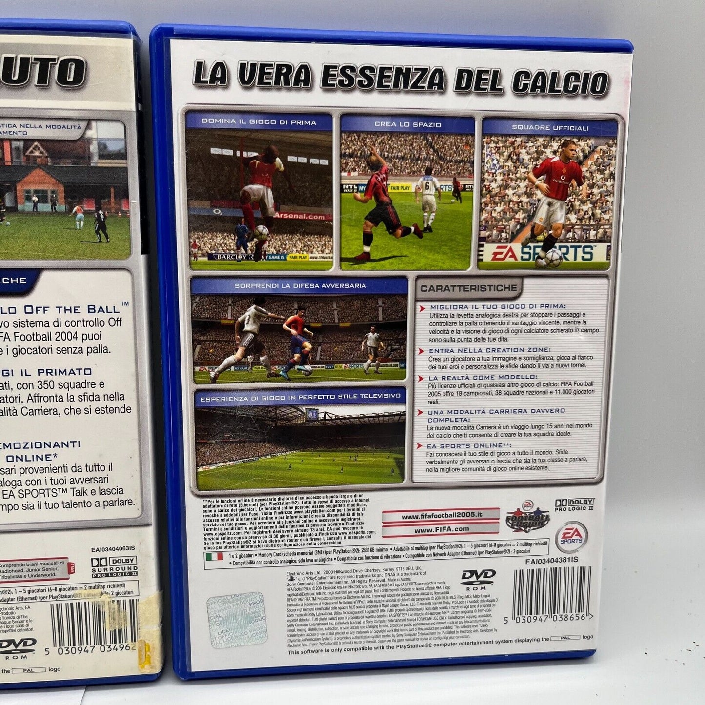 FIFA 2003 + 2004 + 2005 - PlayStation 2