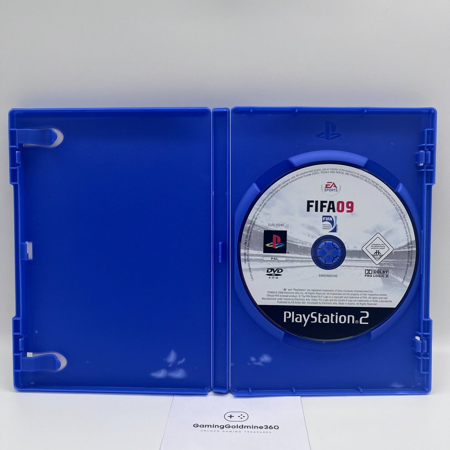 FIFA 09 (2009) PS2 Italiano PAL EA Sports Sony PlayStation 2 (senza manuale)