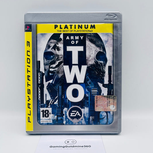 Army of Two PS3 Italiano PAL Completo con Manuale COME NUOVO Sony PlayStation 3