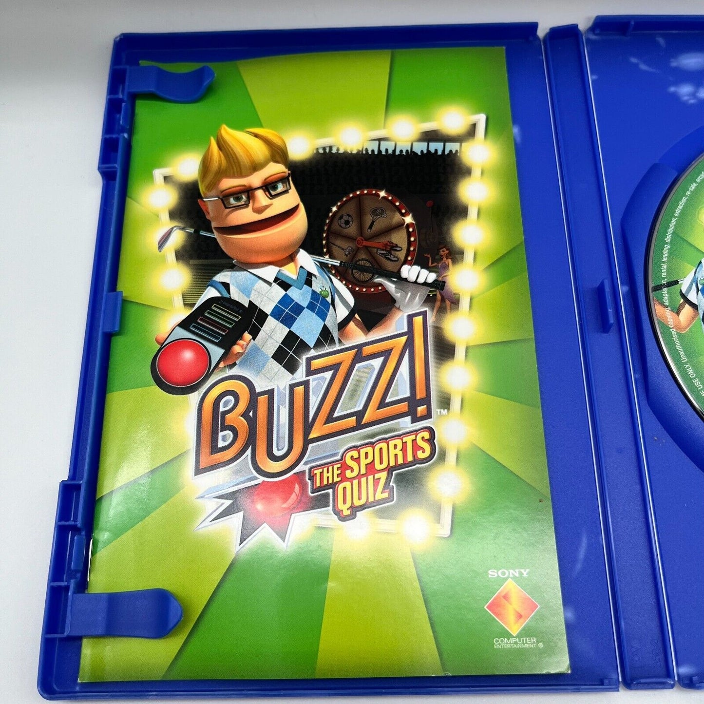 BUZZ! Quiz Sports + Junior Dino Mania + Hollywood + SuperQuiz - PlayStation 2