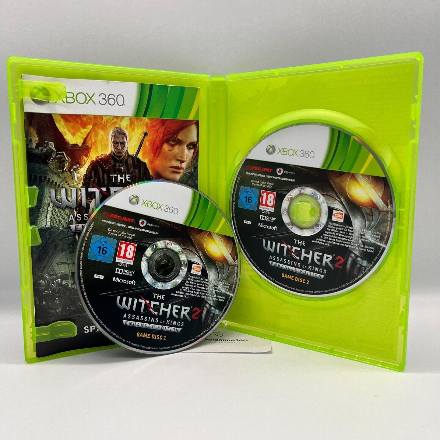 The Witcher 2 Assassin's of King Enhanced Edition - XBOX 360