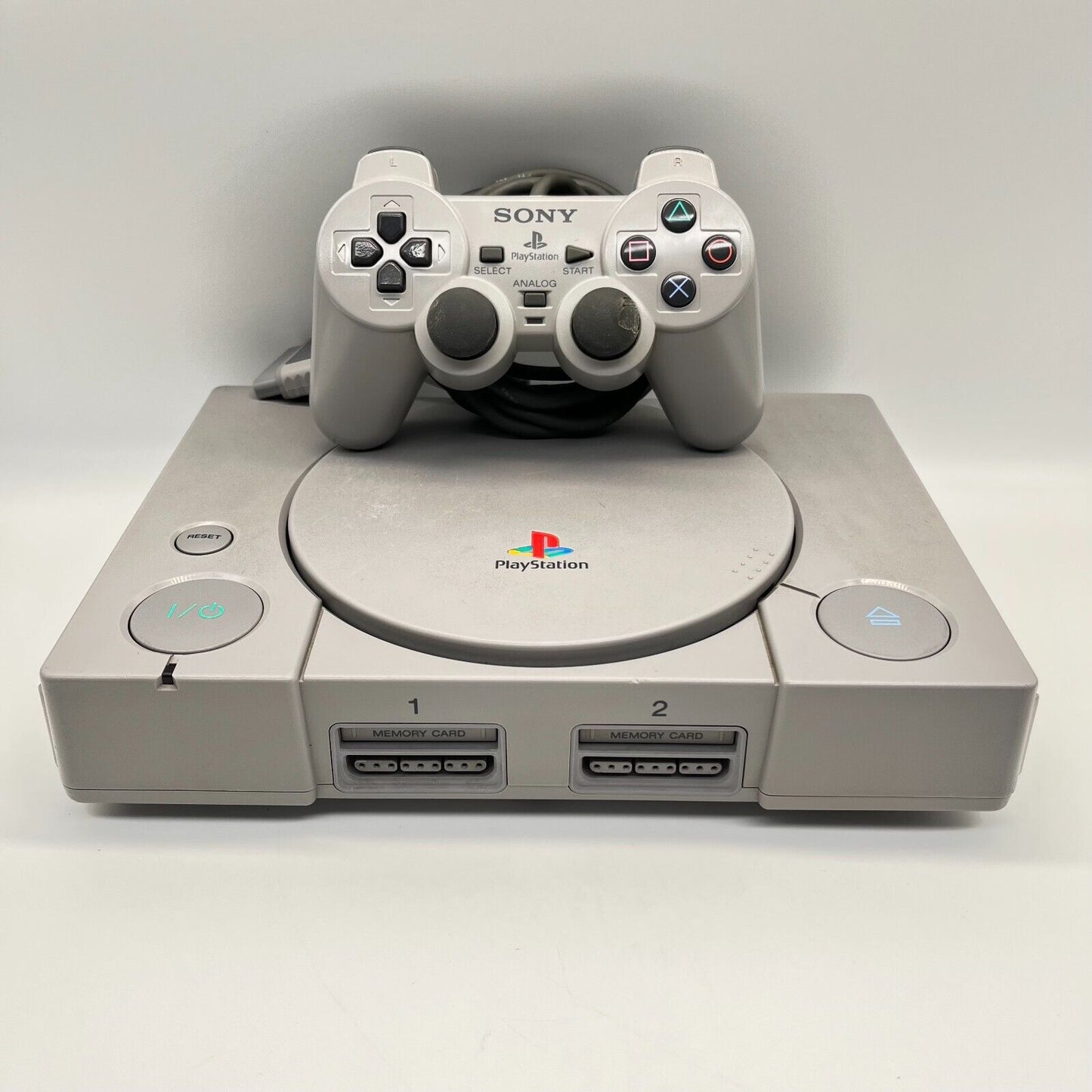 PS1 Console Modd* Sony PlayStation One PSX COMPLETA + 2 Controller + Cavi OTTIMA