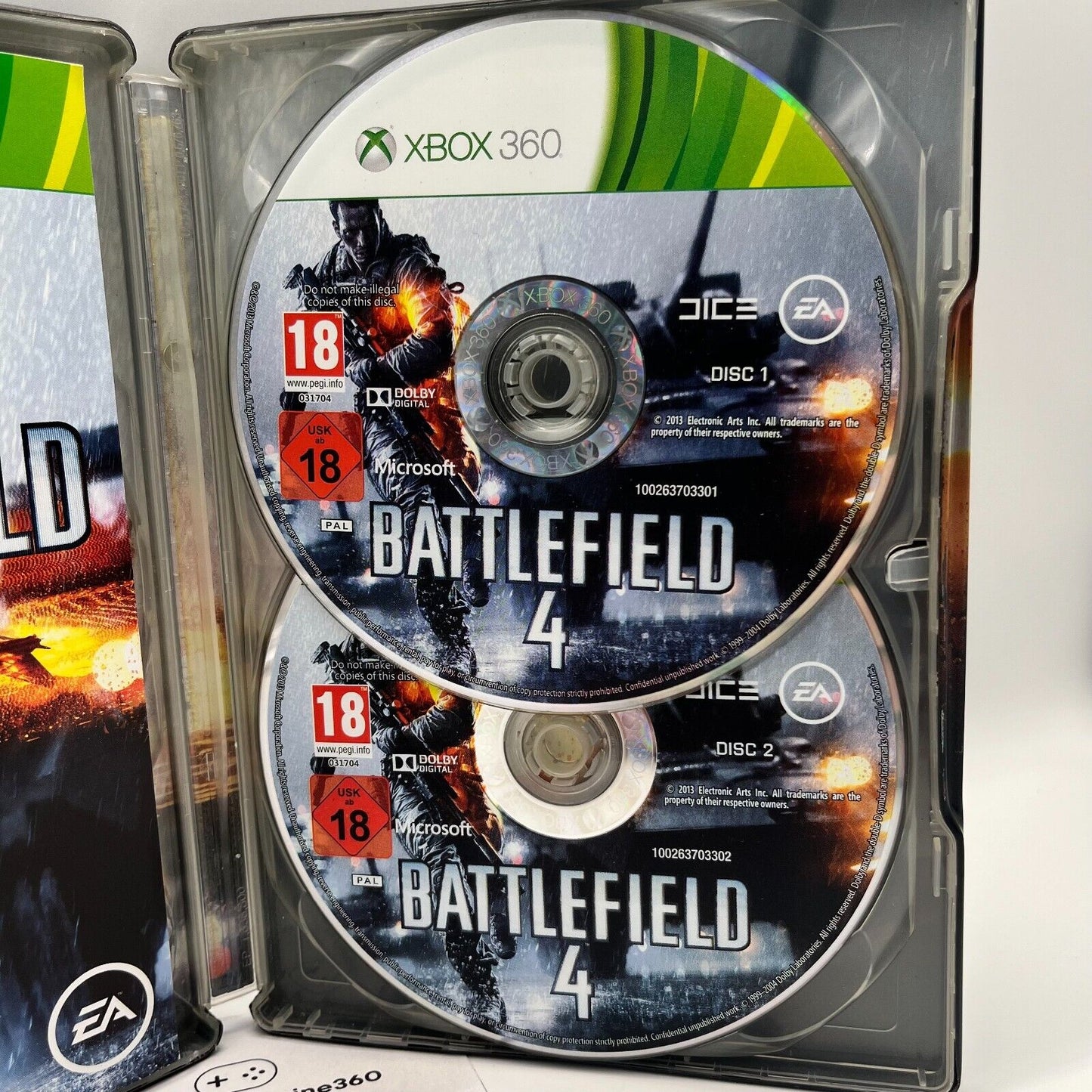 Battlefield 4 Edizione Limitata Steelbook Xbox 360 Italiano Completo PAL Ottimo