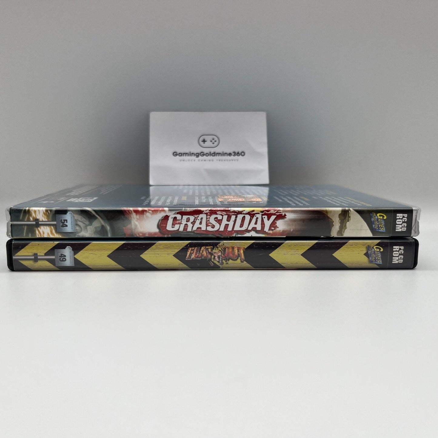 CrashDay + FlatOut PC CD-Rom Games Machine Gioco Computer COMPLETI OTTIME CONDIZ