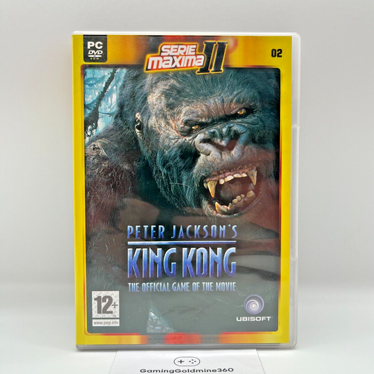 Peter Jackson's KING KONG PC Italiano Gioco Computer Ubisoft COMPLETO con Manual