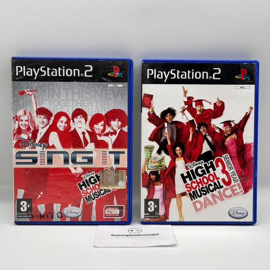 Disney High School Musical 3 SING IT + DANCE - PlayStation 2