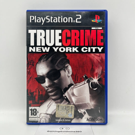 TRUE CRIME New York City PS2 Italiano Completo PAL Activision Sony PlayStation 2