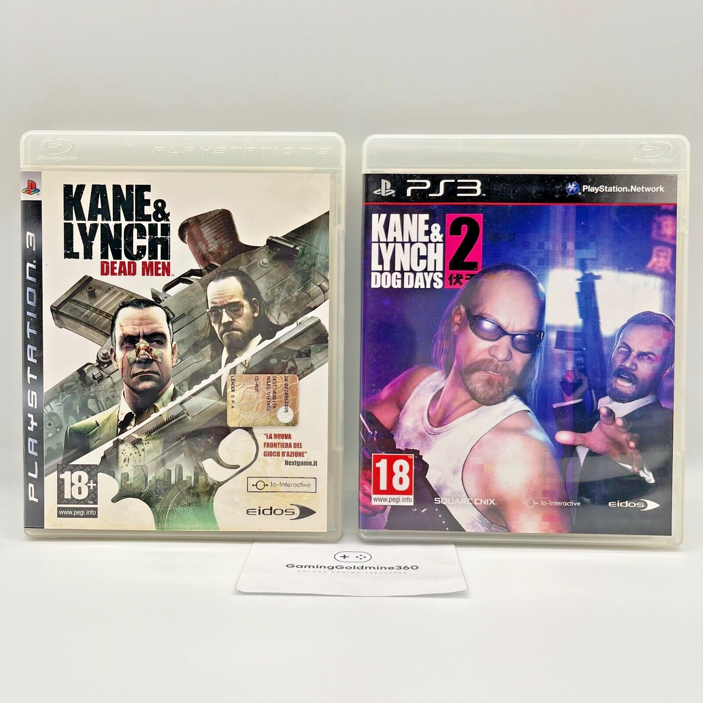 KANE & LYNCH Dead Men + 2 Dog Days - PlayStation 3