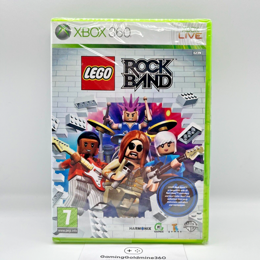 Lego RockBand Rock Band Xbox 360 PAL NUOVO SIGILLATO Multilingua WarnerBros