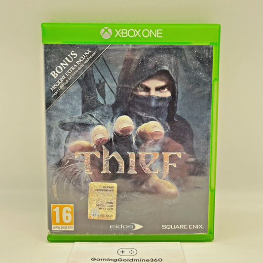 Thief Xbox One Italiano Completo Manuale SquareEnix Microsoft Videogioco OTTIMO