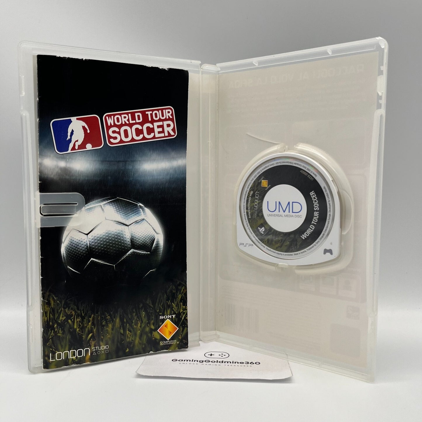 World Tour Soccer PSP Italiano Completo con Manuale Playstation Portable Calcio