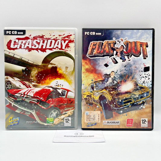 CrashDay + FlatOut - PC CD-Rom Games