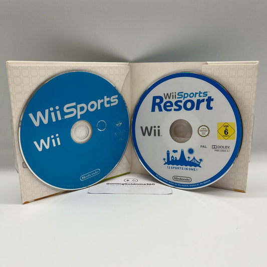 Wii Sports + Wii Sports Resort (disco) Nintendo Wii Italiano Gioco Sport Bambini