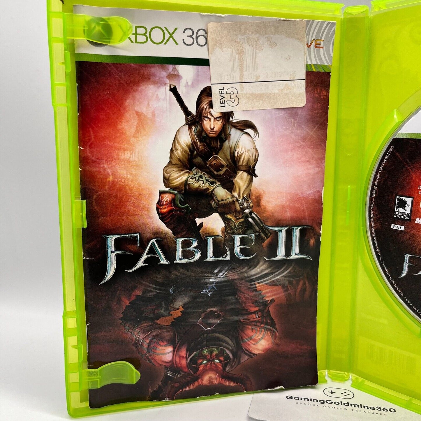 Fable II 2 XBOX 360 Italiano Completo con Manuale PAL Gioco Microsoft OTTIMO