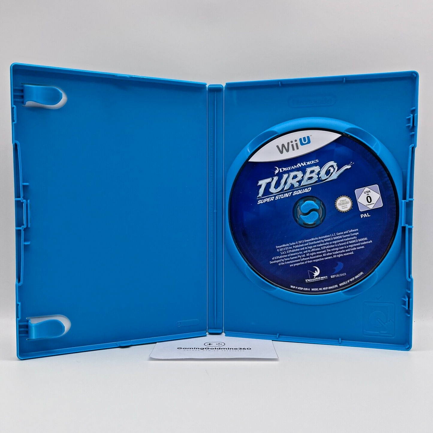 TURBO Acrobazie in Pista Nintendo Wii U Italiano PAL no manuale DreamWorks OTTIM