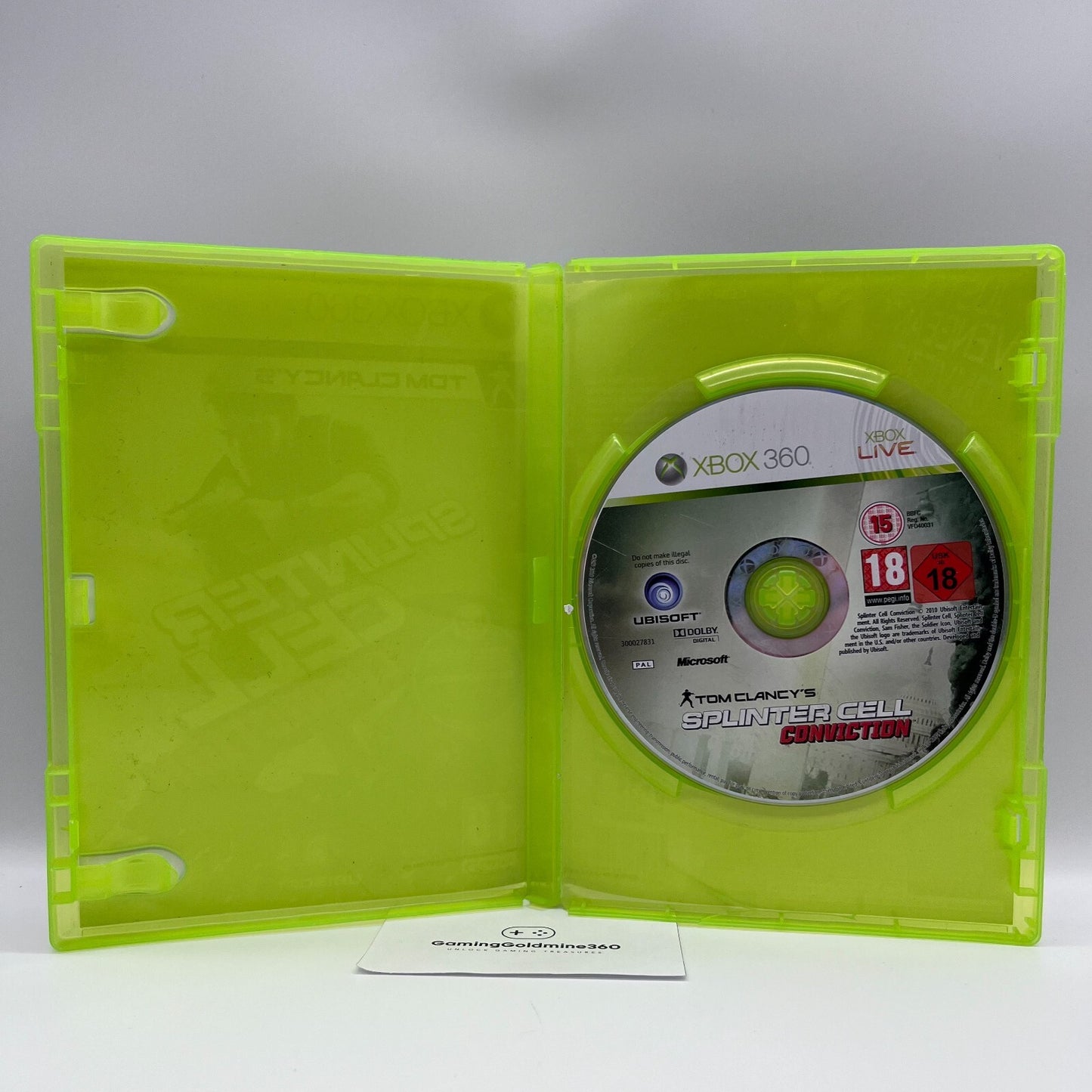 Tom Clancy's: Conviction, Double Agent, Ghost Recon Future Soldier Xbox 360 PAL