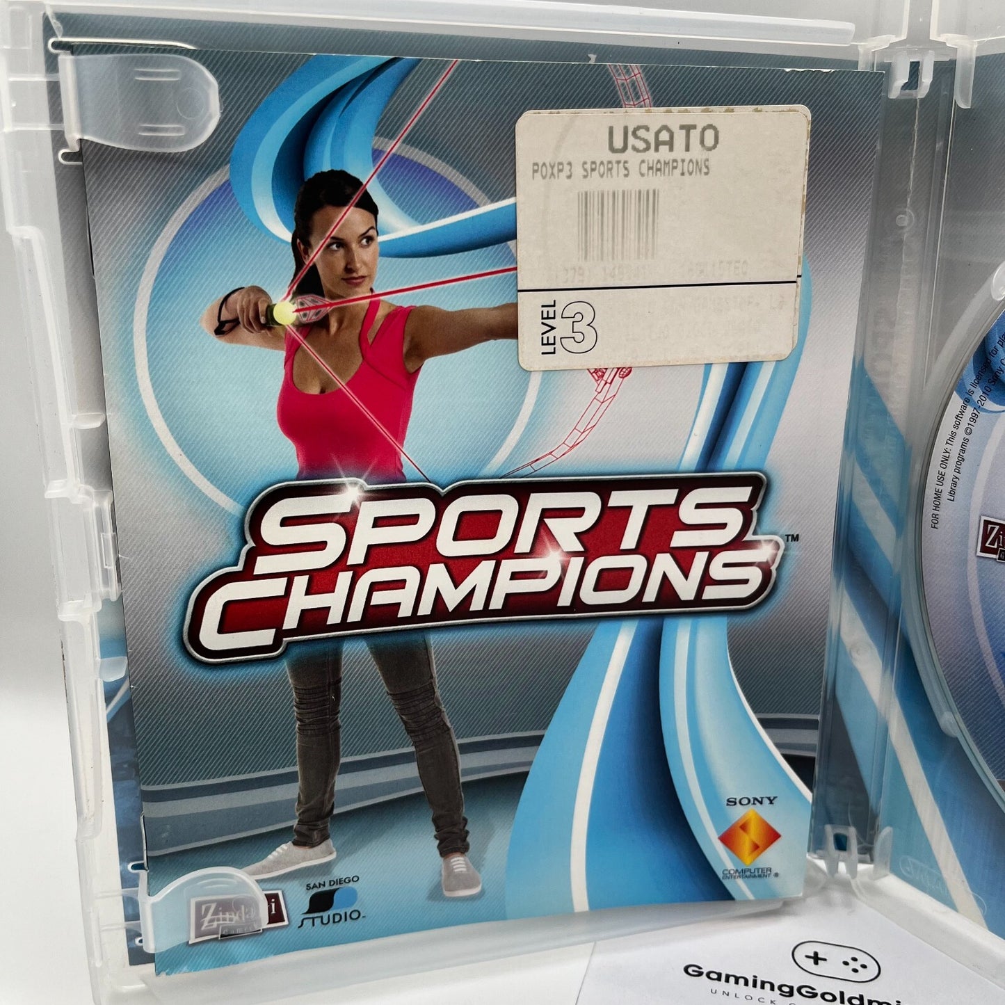 Sports Champions + PlayStation Move Starter Disc PS3 Italiano Completo PAL OTTIM