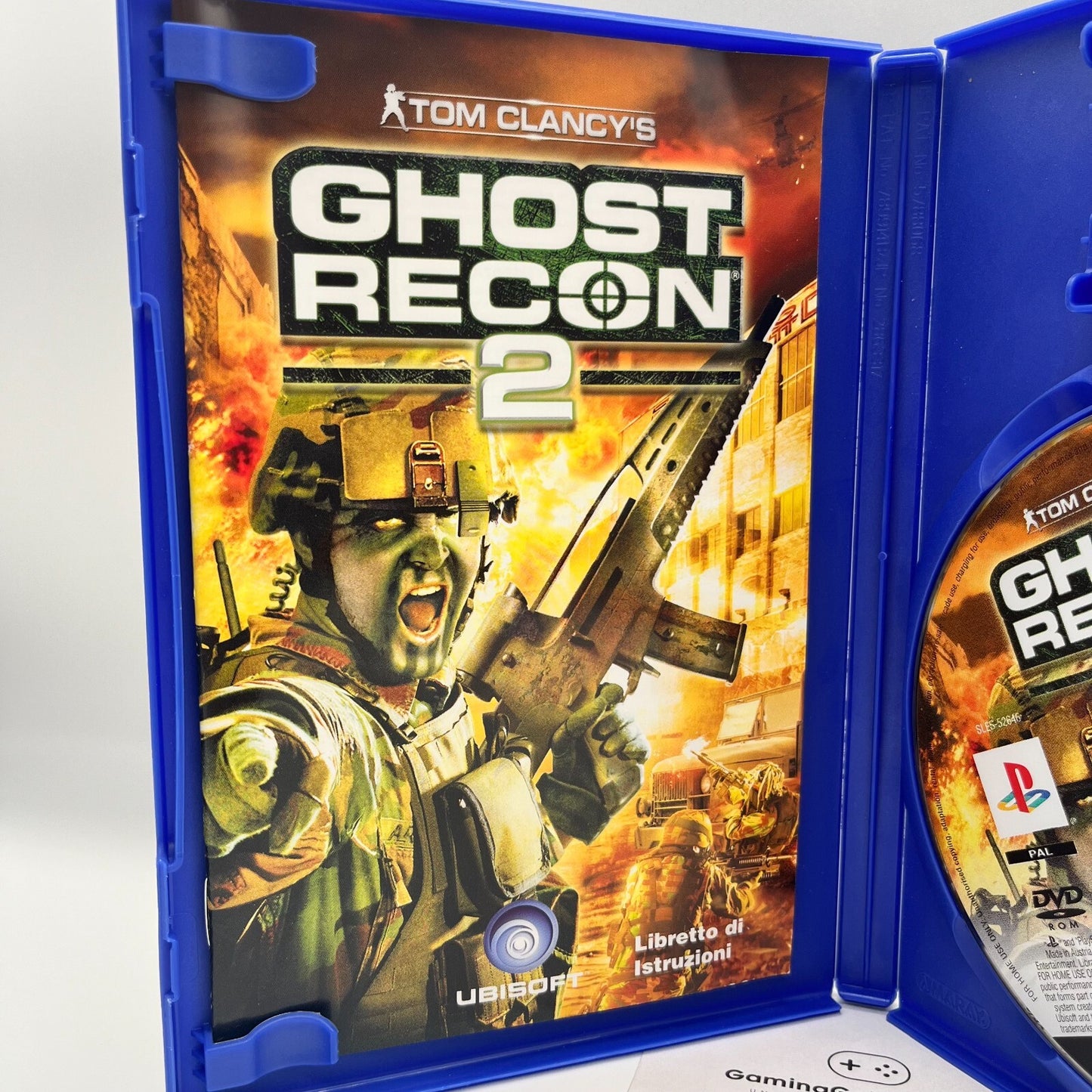 Tom Clancy's Ghost Recon 2 PS2 Italiano Completo Ubisoft Sony PlayStation 2 TOP