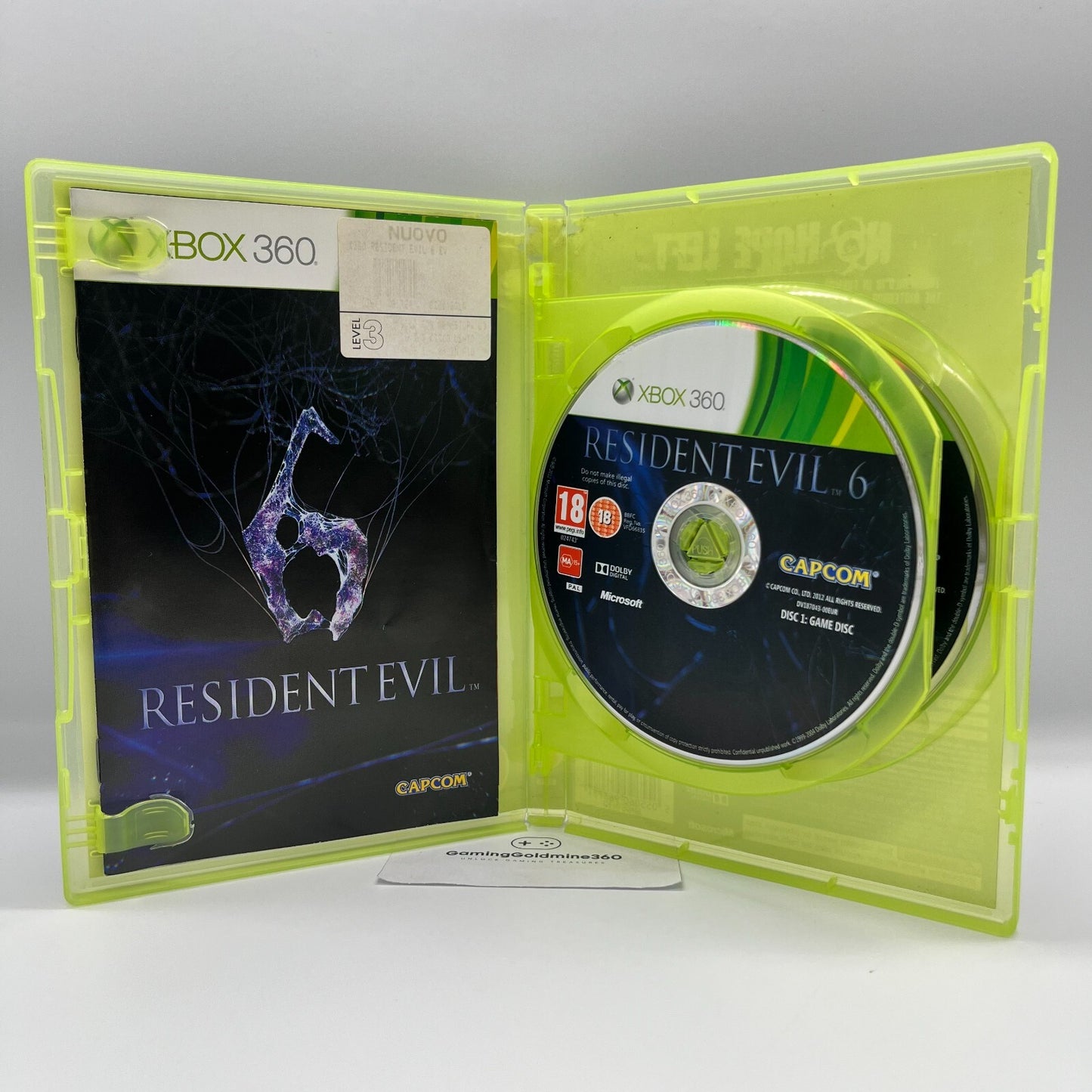 Resident Evil 5 + 6 Xbox 360 Completi con Manuale PAL Capcom Microsoft OTTIMI