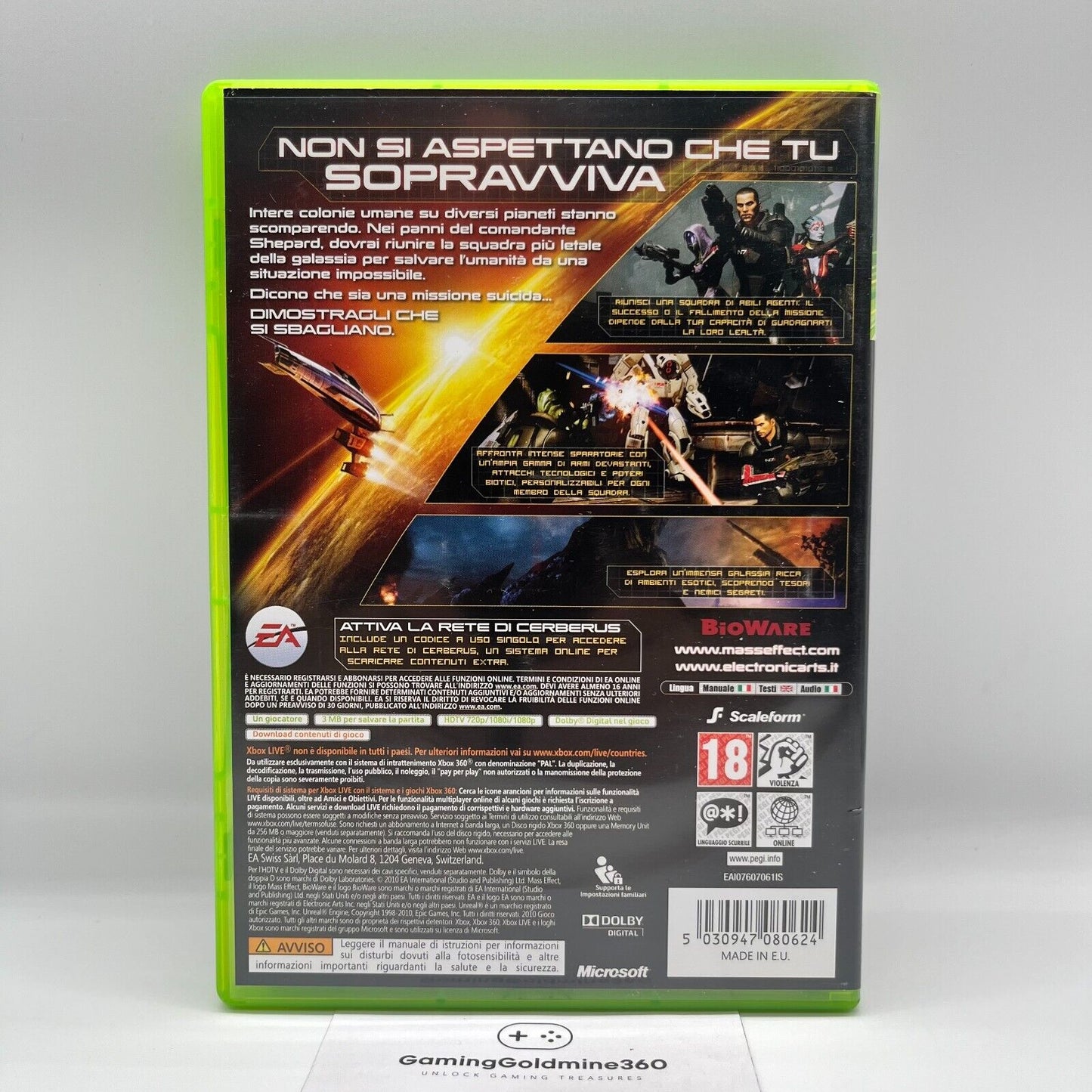 MASS EFFECT 1 + 2 + 3 - Xbox 360