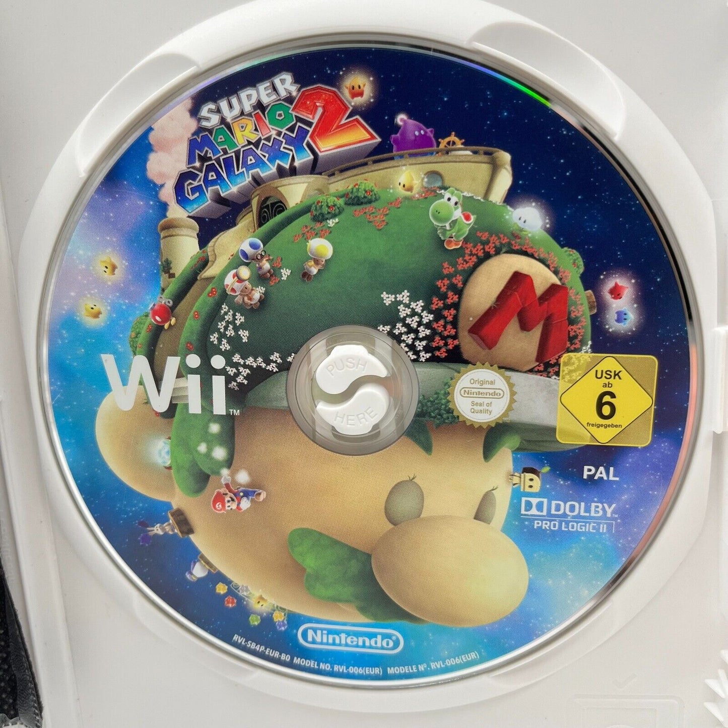 Super Mario Galaxy (solo disco) + 2 (senza manuale) - Nintendo Wii