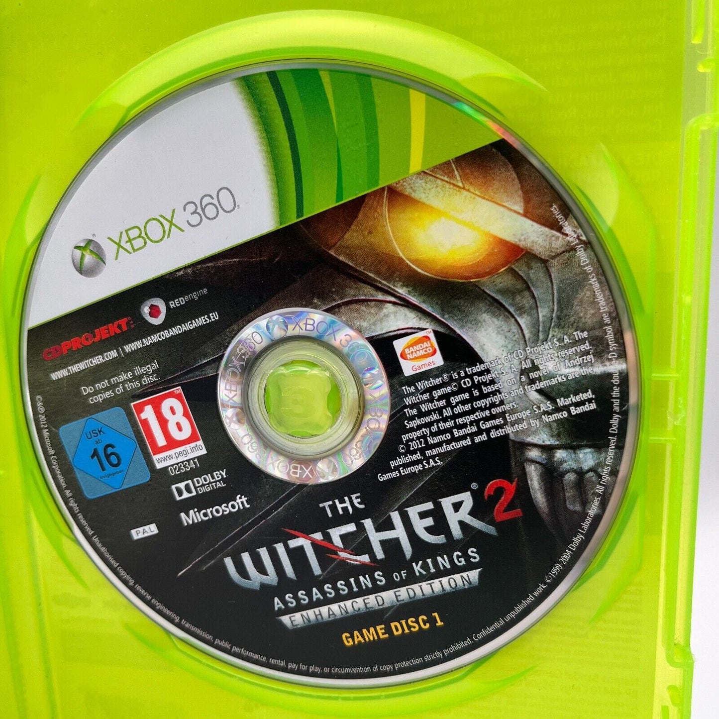 The Witcher 2 Assassin's of King Enhanced Edition - XBOX 360