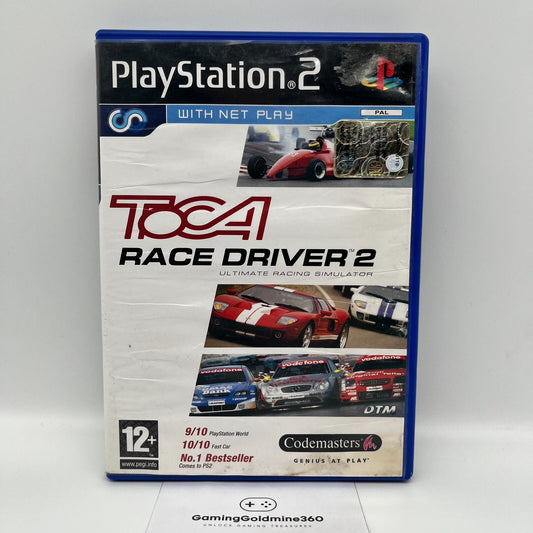 Toca Race Driver 2 PS2 Multilingua Completo PAL Codemasters Sony PlayStation 2