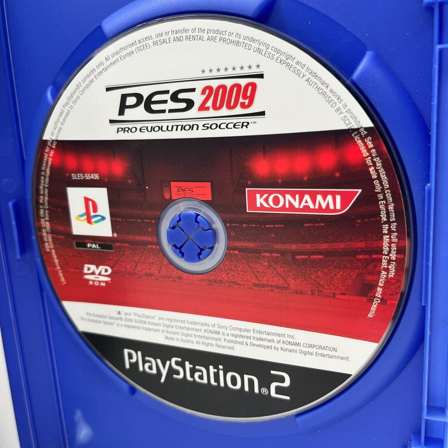 PES 2008 + PES 2009 - PlayStation 2