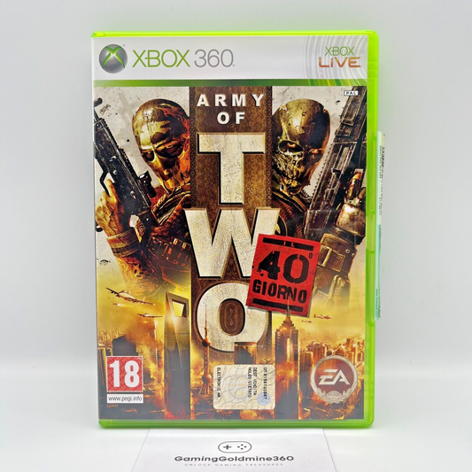 Army of Two 40° Giorno - Xbox 360 (senza manuale)