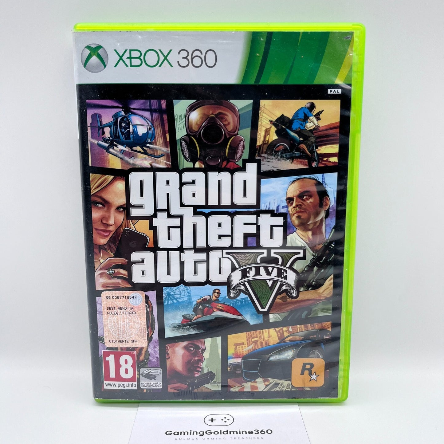 GTA 4 + 5 Xbox 360 Italiano Completi PAL Grand Theft Auto IV + V Rockstar OTTIMI