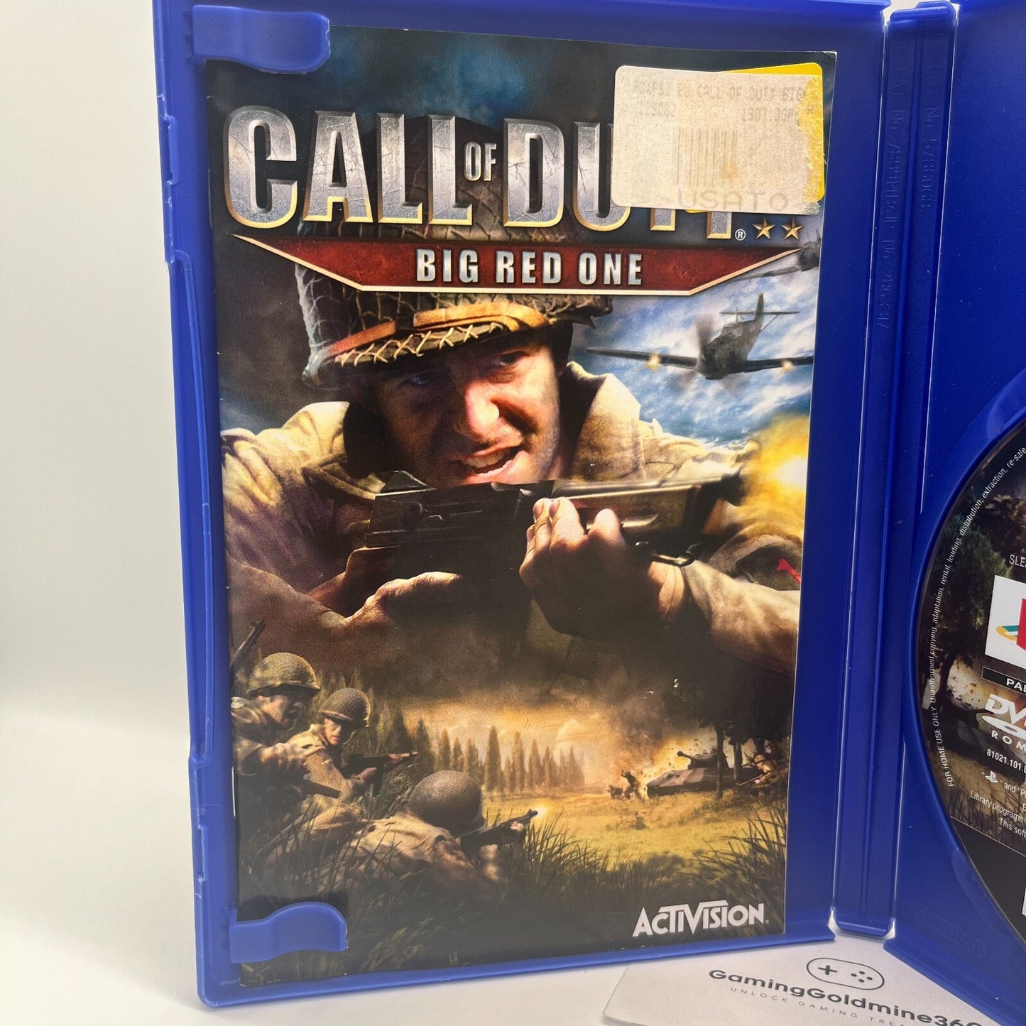 Call of Duty 2 II Big Red One PS2 Italiano Completo Manuale Sony PlayStation 2