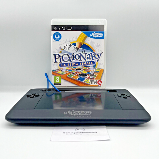 U-DRAW Pad (senza usb) + Pictionary PS3 Italiano Completo PAL Sony PlayStation 3