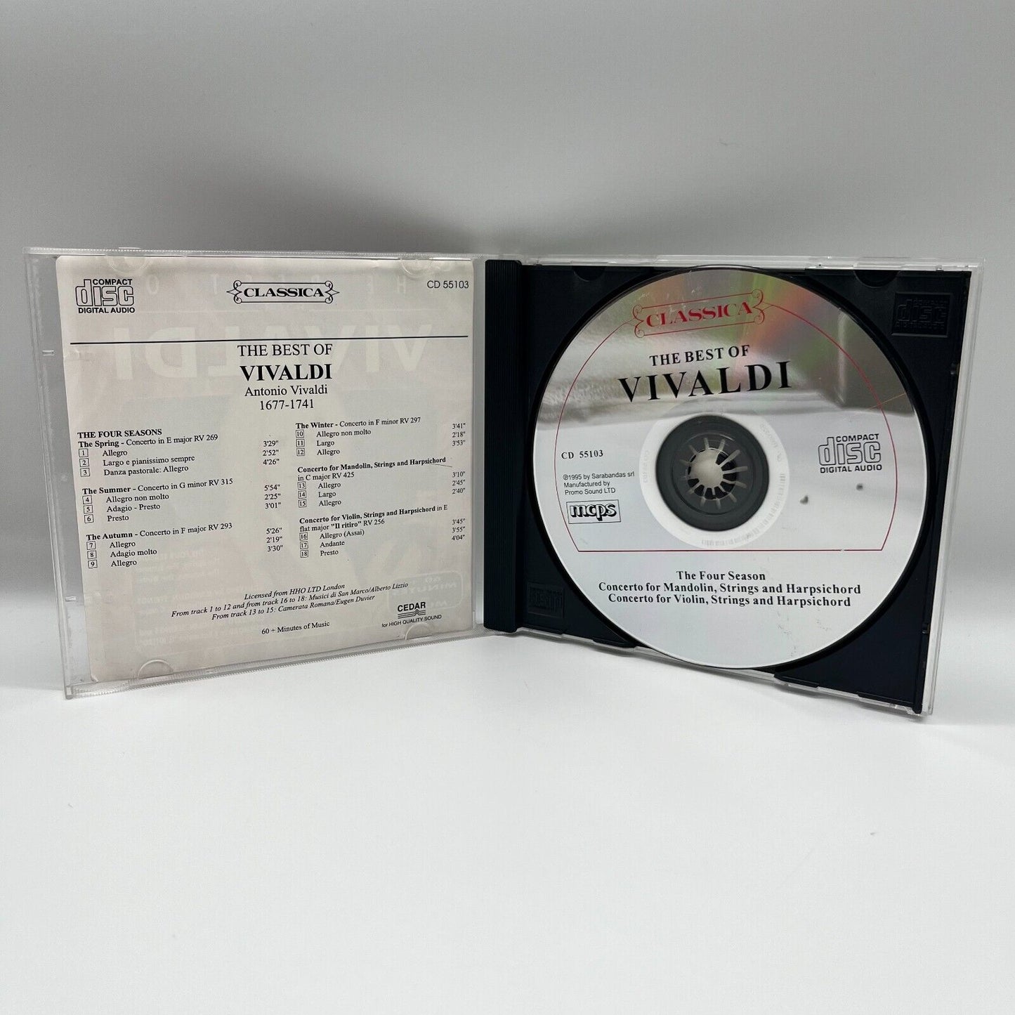 The Best Of Vivaldi CD - Antonio Vivaldi - Musica Classica